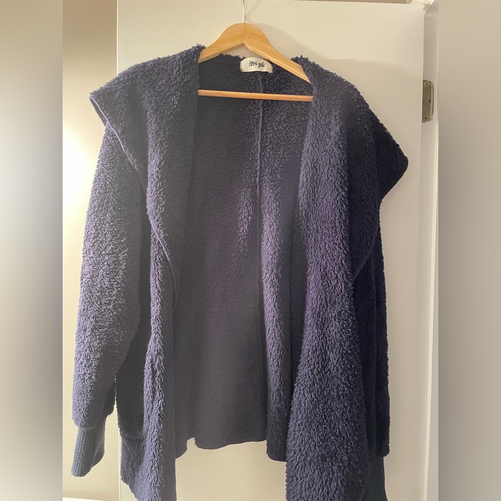 Oversized fuzzy Shacket!!